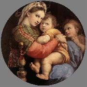 RAFFAELLO Sanzio Madonna della Seggiola oil painting reproduction